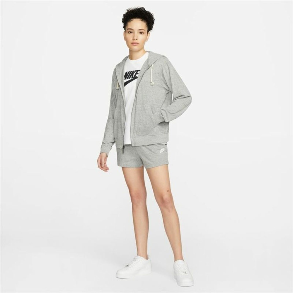 Women's Sports Jacket Nike Sportswear Gym Vintage Grey