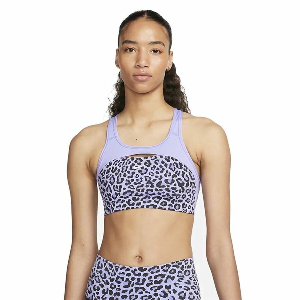 Sports Bra Nike Dri-FIT Swoosh Blue