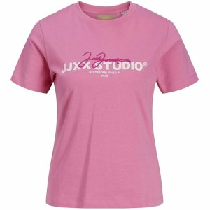 Damen Kurzarm-T-Shirt Jack & Jones Jxamy Reg Rosa