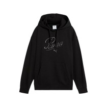 Sweat à capuche femme Puma Puma Essentials Script Comfort H Noir
