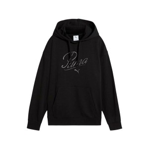Sweat à capuche femme Puma Puma Essentials Script Comfort H Noir
