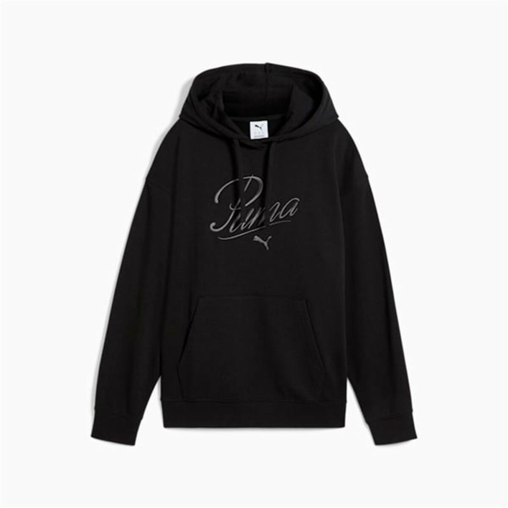 Sweat à capuche femme Puma Puma Essentials Script Comfort H Noir