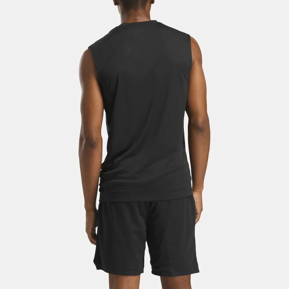 Men's Sleeveless T-shirt Reebok Id Train Energy Slvl Black