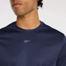 Men’s Short Sleeve T-Shirt Reebok Id Train Ss Tech Navy Blue