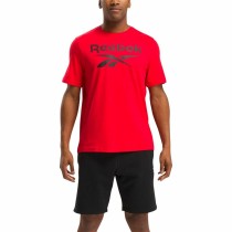 Men’s Short Sleeve T-Shirt Reebok Reebok Identity Big Red