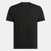 Men’s Short Sleeve T-Shirt Reebok Identity Big Black