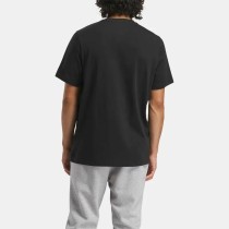 Men’s Short Sleeve T-Shirt Reebok Identity Big Black