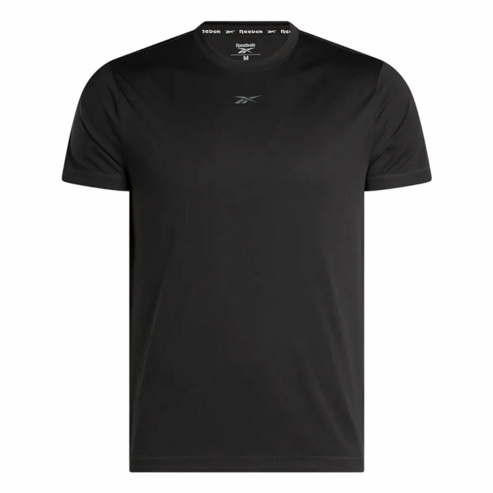 Men’s Short Sleeve T-Shirt Reebok Id Train Ss Tech Tee Black