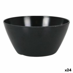 Bol pour Apéritifs La Mediterránea Mélamine Anthracite 14,5 x 7 cm (24 Unités)