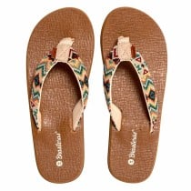 Women's Flip Flops Brasileras Inca Brown
