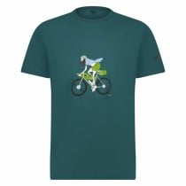 Men’s Short Sleeve T-Shirt Shimano Sentiero Ltd Blue
