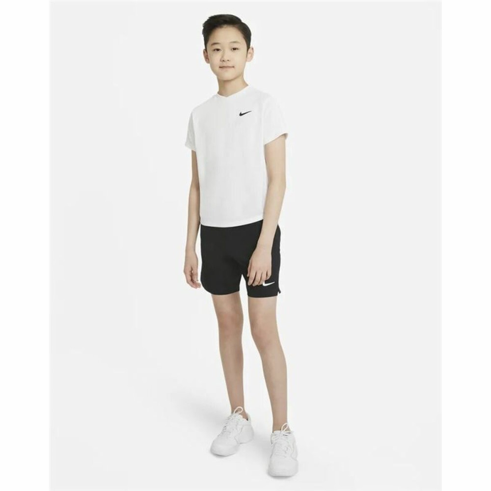 T shirt à manches courtes Enfant Nike Court Dri-FIT Victory Blanc