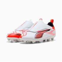 Chaussures de foot pour Enfants Puma Blanc