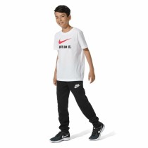 Child's Short Sleeve T-Shirt Nike Sportswear White