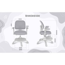 Office Chair Mark Adler MA-JUNIOR 5.0 GREY Grey