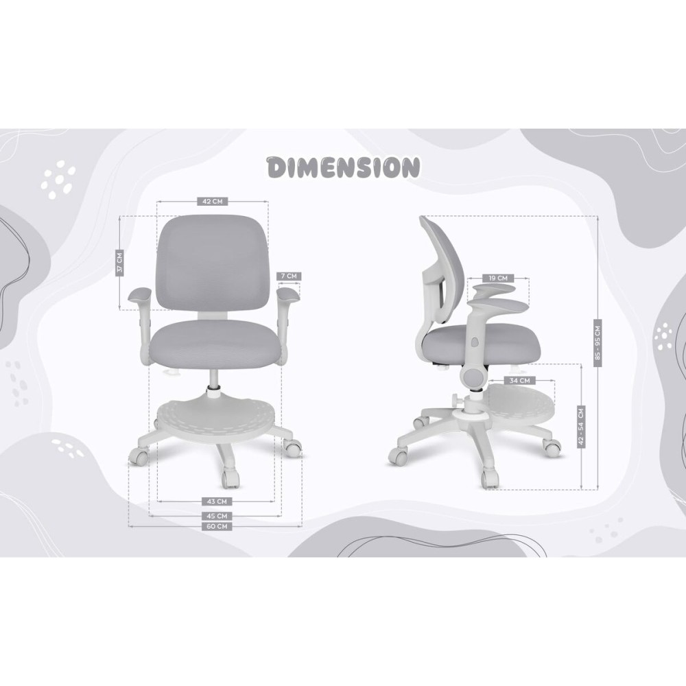 Office Chair Mark Adler MA-JUNIOR 5.0 GREY Grey