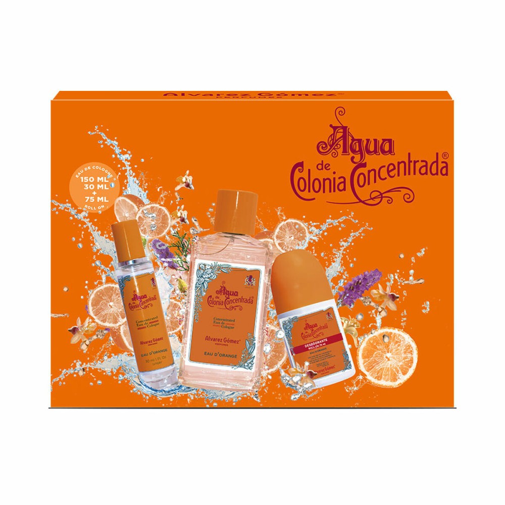 Set mit Damenparfum Alvarez Gomez Agua de Colonia Concentrada Eau d'Orange 3 Stücke