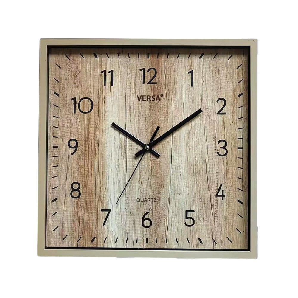 Wanduhr Versa Kunststoff 4,7 x 30,8 x 30,8 cm