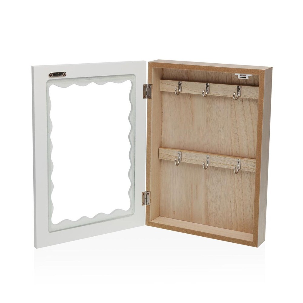 Jewelry box Versa White Wood
