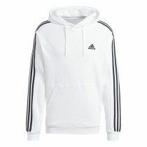 Sweat à capuche homme Adidas 3S Fl Hd Blanc XL