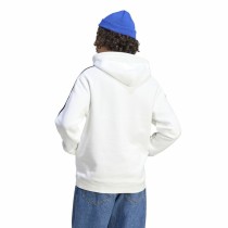 Sweat à capuche homme Adidas 3S Fl Hd Blanc XL