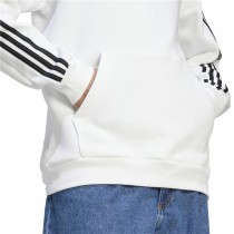 Sweat à capuche homme Adidas 3S Fl Hd Blanc XL