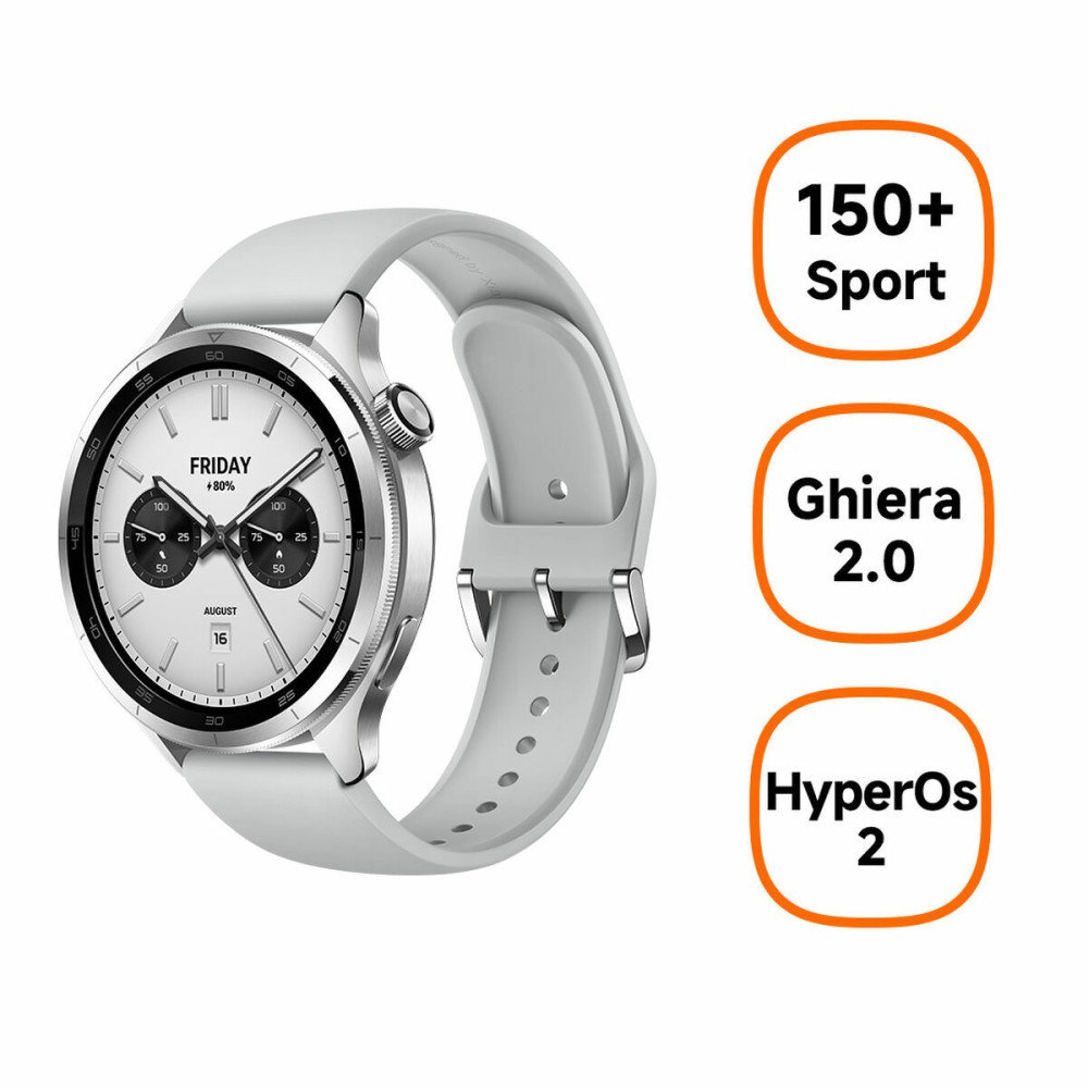 Smartwatch Xiaomi BHR9197GL Silberfarben 1,43"