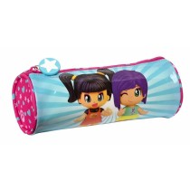 Allzwecktasche Pinypon Blau Rosa 20 x 7 x 7 cm rund