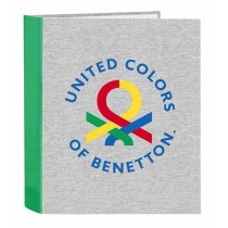 Ringbuch Benetton Pop Grau 27 x 33 x 6 cm