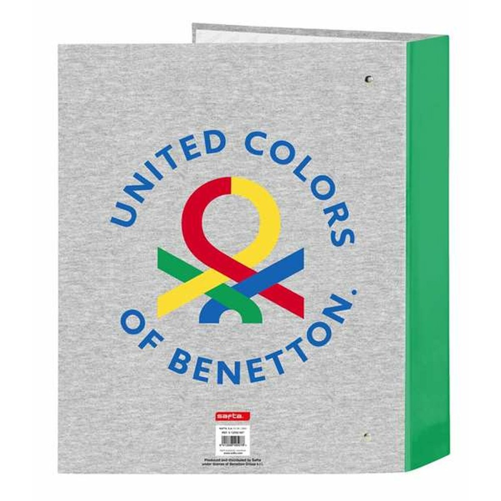 Ringbuch Benetton Pop Grau 27 x 33 x 6 cm