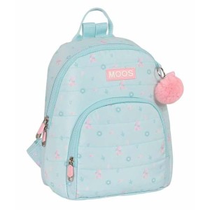 Sac à dos enfant Moos Garden Turquoise 25 x 30 x 13 cm Mini