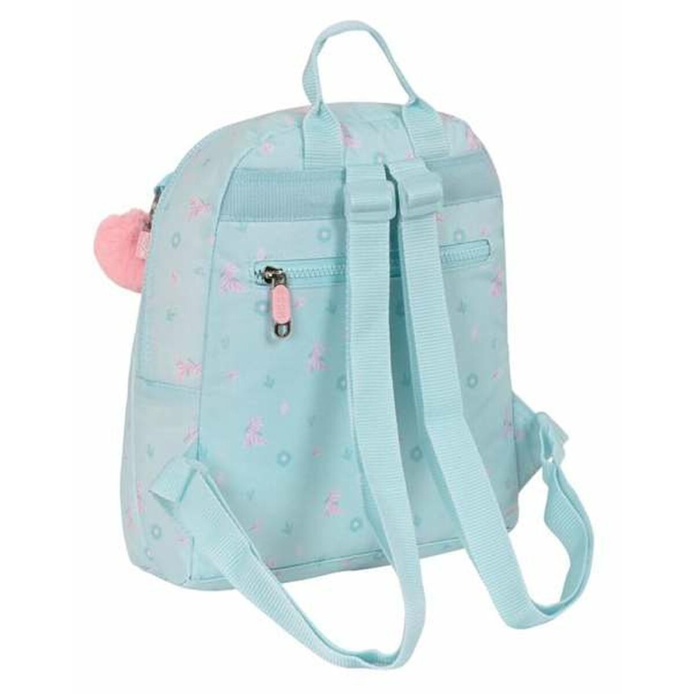 Sac à dos enfant Moos Garden Turquoise 25 x 30 x 13 cm Mini