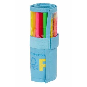 Federmäppchen Benetton Spring 7 x 20 x 7 cm Einklappbar