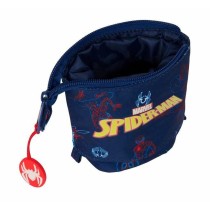 Holdall Spider-Man Neon Navy Blue 8 x 19 x 6 cm