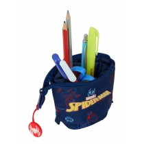 Allzwecktasche Spider-Man Neon Marineblau 8 x 19 x 6 cm
