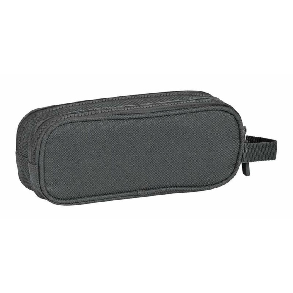 Double Carry-all Safta Basic Grey 21 x 8 x 6 cm