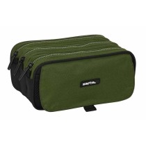 Triple Carry-all Safta Dark Forest Green 21,5 x 10 x 8 cm