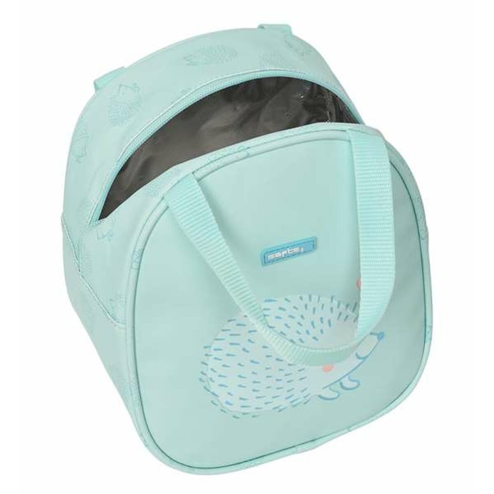 Thermal Lunchbox Safta Turquoise 19 x 22 x 14 cm Hedgehog