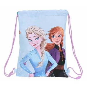 Sac à dos serré par des ficelles Frozen Believe Lila 26 x 34 x 1 cm