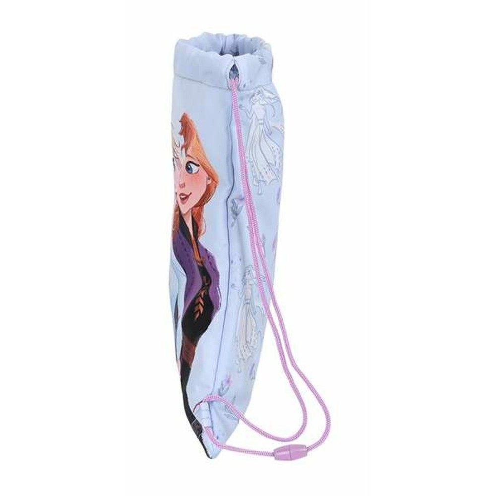 Sac à dos serré par des ficelles Frozen Believe Lila 26 x 34 x 1 cm