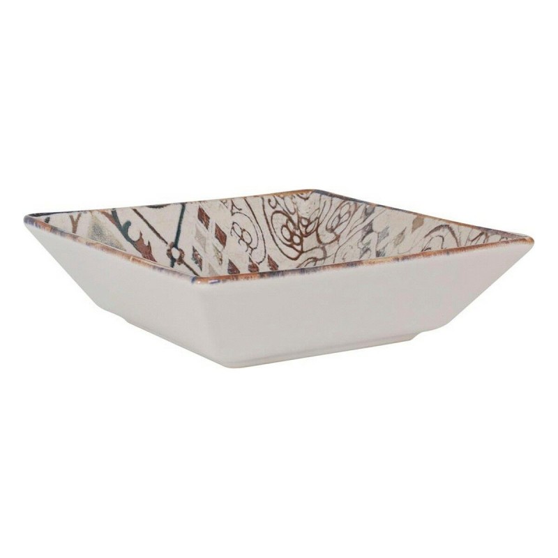 Saladier La Mediterránea Grecia Porcelaine 18 x 18 x 5 cm (24 Unités)