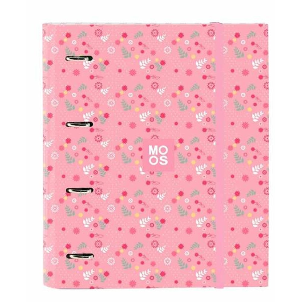 Ring binder Moos Passion Pink 27 x 32 x 3,5 cm