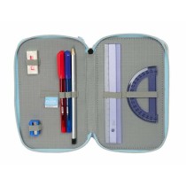 Triple Pencil Case Frozen Ice magic 12,5 x 19,5 x 5,5 cm