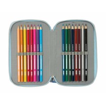 Pochette à crayons triple Frozen Ice magic 12,5 x 19,5 x 5,5 cm