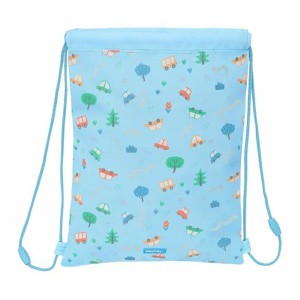 Sac à dos serré par des ficelles Safta 26 x 34 x 1 cm