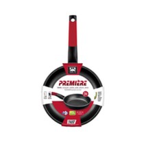 Antihaftbeschichtete Pfanne BRA A411222 Ø 22 cm Schwarz Rot Edelstahl Aluminium