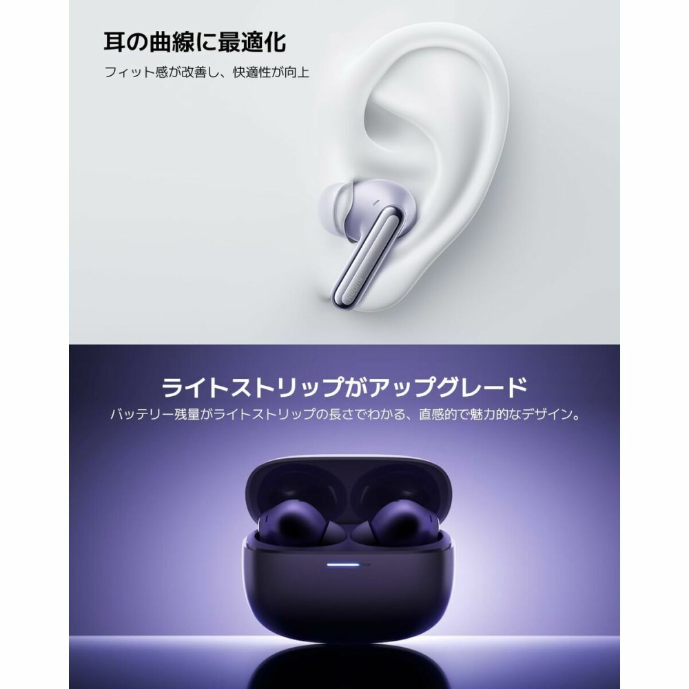 Wireless Earphones with Charging Case Xiaomi Redmi Buds 6 Pro Black