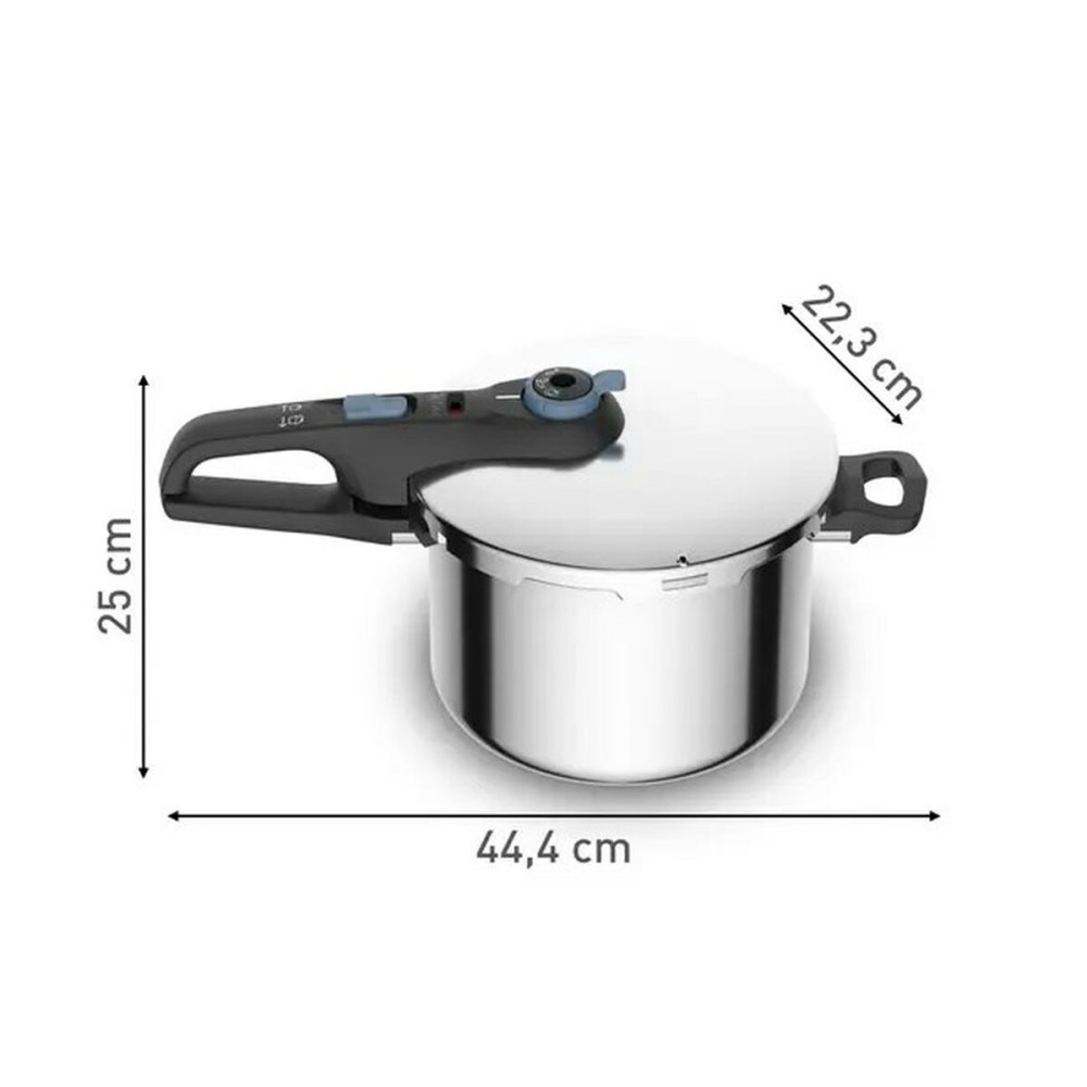 Express-Töpfe Tefal P2580701 Edelstahl Kunststoff 6 L
