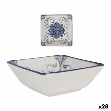 Bol La Mediterránea Rosetta Porcelaine 13 x 13 x 5 cm (28 Unités)