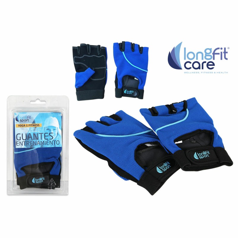 Trainingshandschuhe LongFit Sport Longfit sport Blau/Schwarz